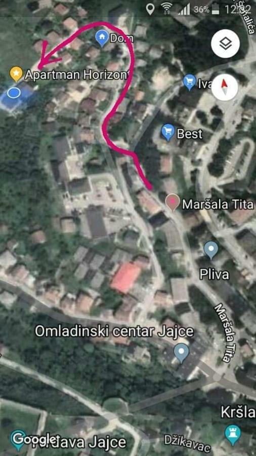 Horizont Apartmans Jajce Luaran gambar